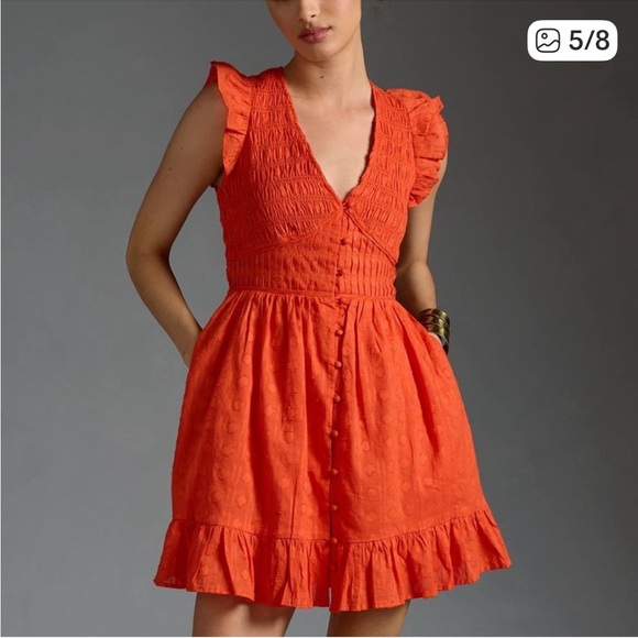 Anthropologie The Peregrine Mini Dress XS - Picture 3 of 6